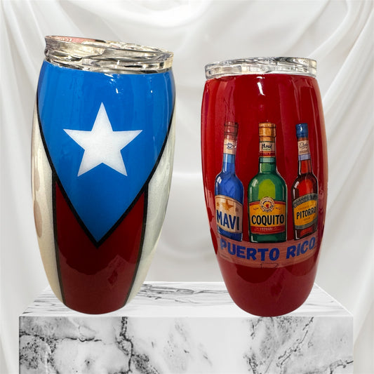 25oz Puerto Rico Tumbler