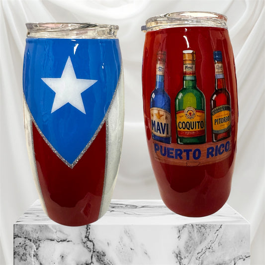 25oz Puerto Rico Tumbler