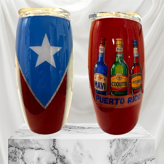 25oz Puerto Rico Tumbler