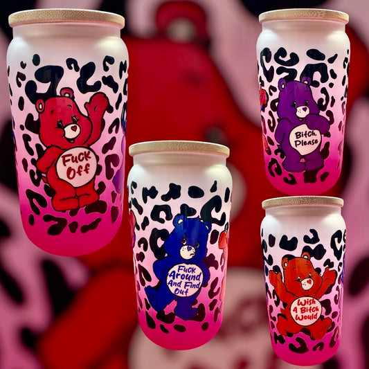 16oz naughty Care Bears